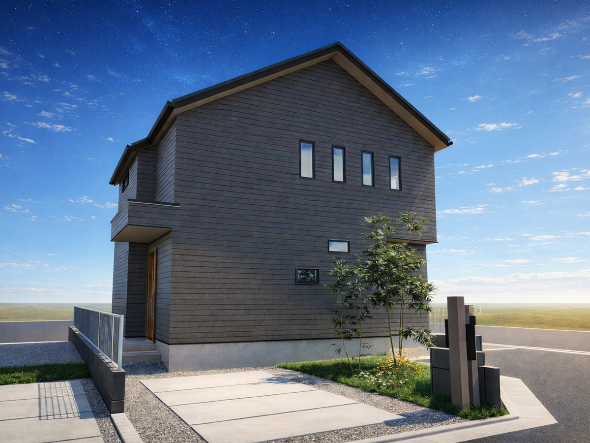 25号棟外観パース