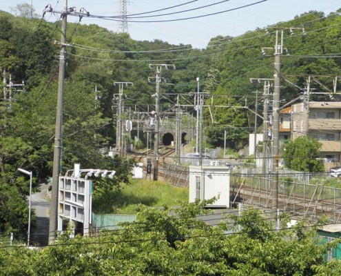 東戸塚 清水谷戸（しみずやと）トンネル 東海道線