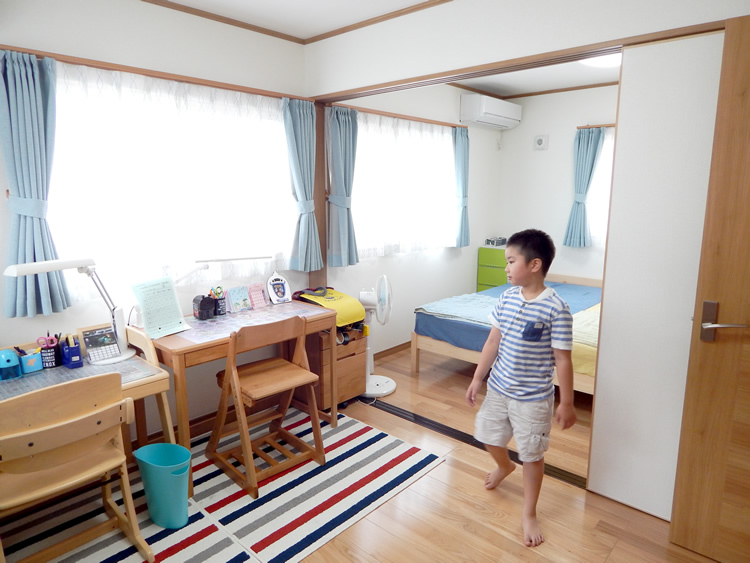 ラシット 横浜 セミオーダー住宅 施工例 子供部屋 横浜建物