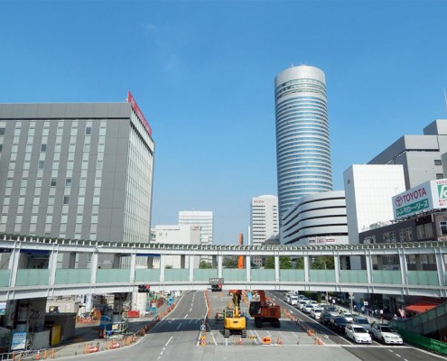 新横浜駅 ペディトリアンデッキ