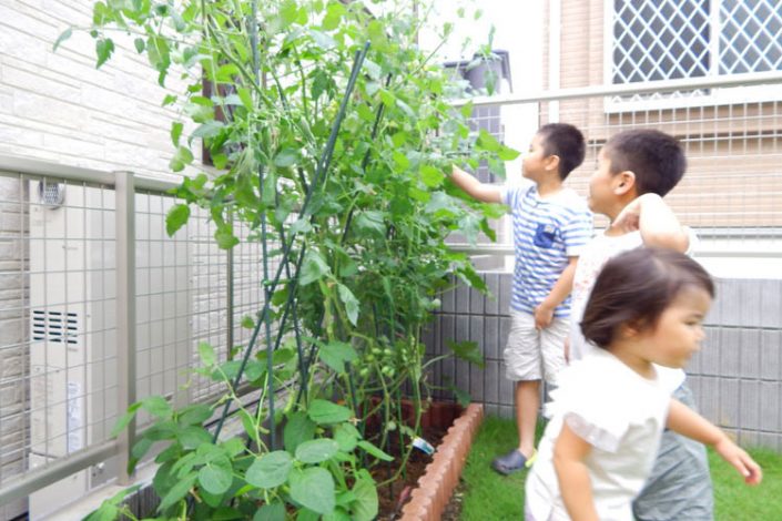 セミオーダー住宅 施工事例 家庭菜園 横浜建物