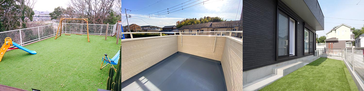 施工事例:お庭、バルコニー セミオーダー住宅 施工事例:お庭、バルコニー