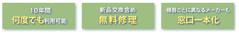 住宅設備保証