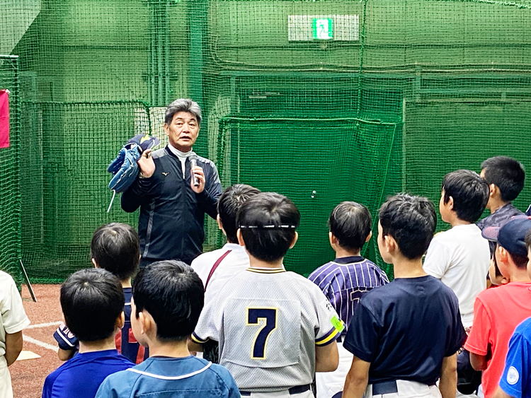 産経新聞野球教室