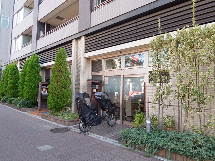 銀杏保育園胡桃館の外観