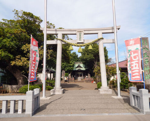 祭りが開催 菱沼八王子神社