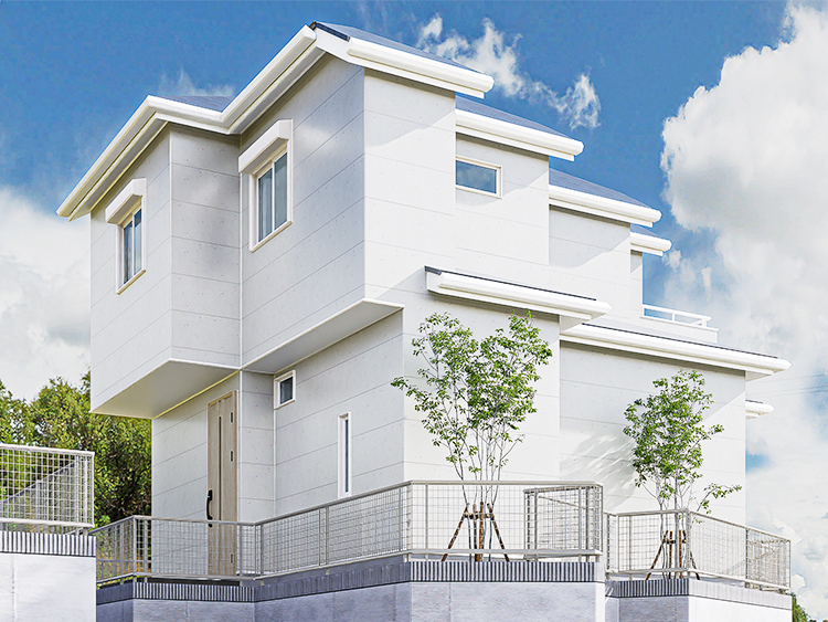 矢部町8号棟外観