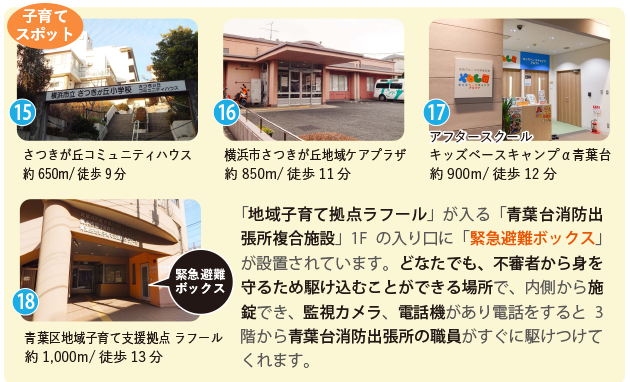 しらとり台の子育てスポット