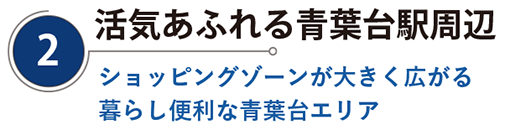 活気あふれる青葉台駅周辺