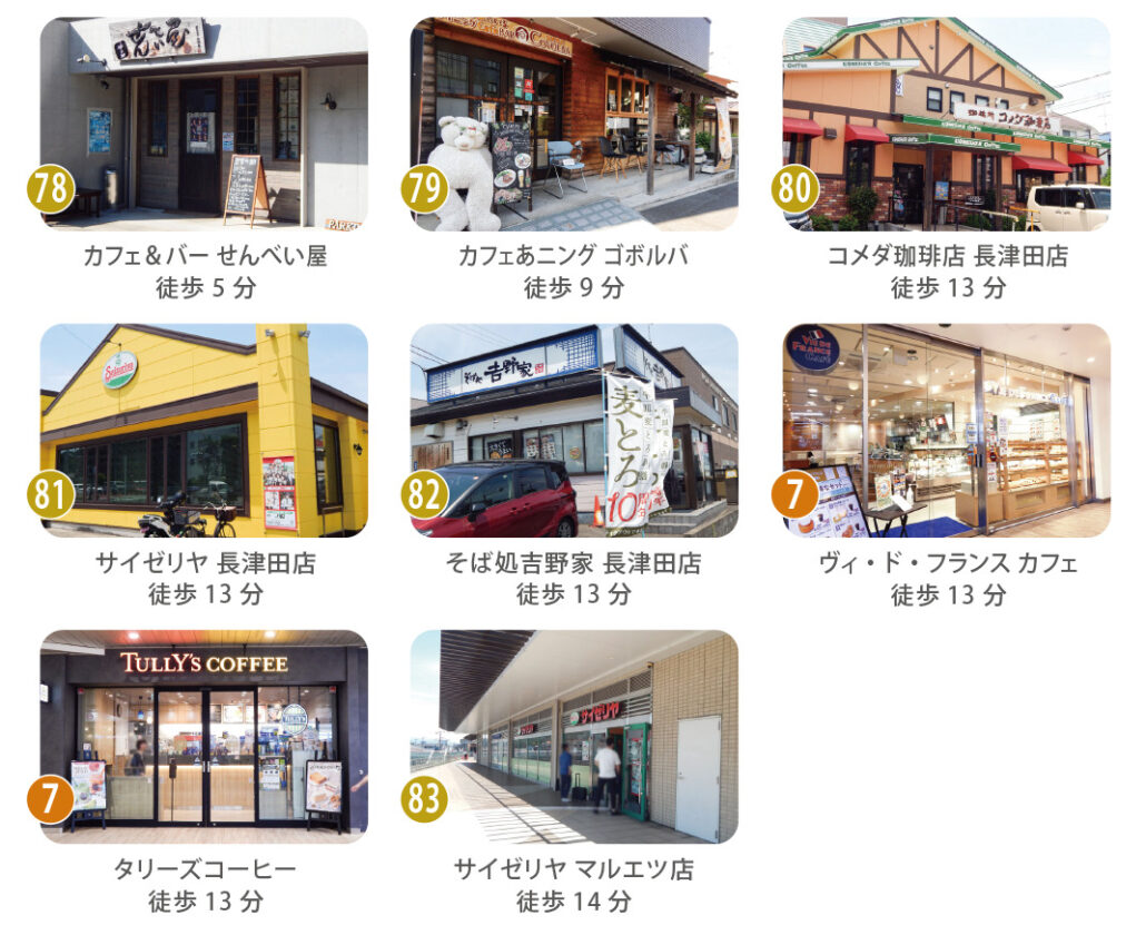 長津田エリアの飲食店
