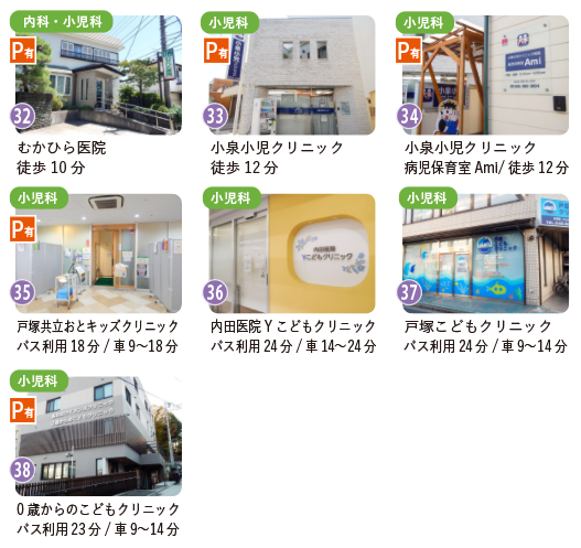 近隣の小児科の写真