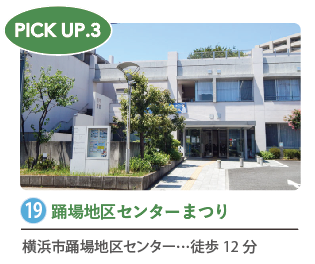 踊場地区センターの外観写真