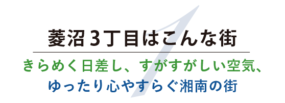 菱沼3丁目はこんな街