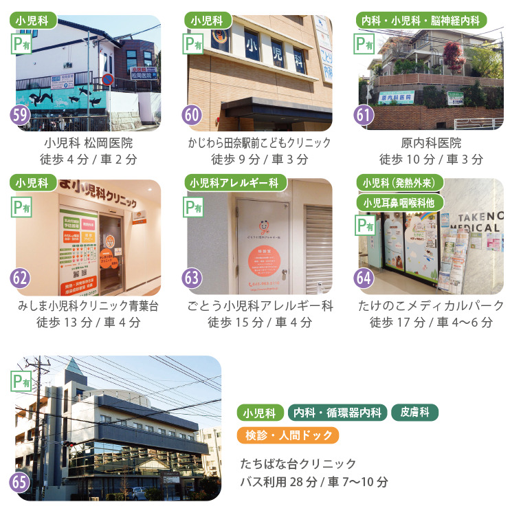 横浜市青葉区しらとり台周辺の小児科・内科クリニック一覧。徒歩や車で通える医療環境