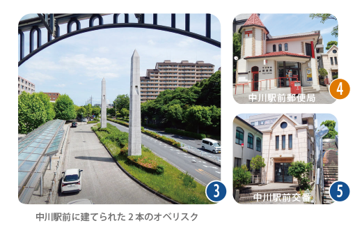 横浜市都筑区中川駅周辺の街並みと生活環境