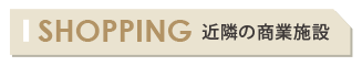 近隣の商業施設