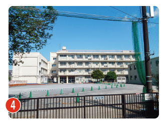 横浜市立篠原小学校|富士塚1丁目から徒歩3分の身近な教育環境 富士塚1丁目学区の徒歩3分の横浜市立篠原小学校の外観写真
