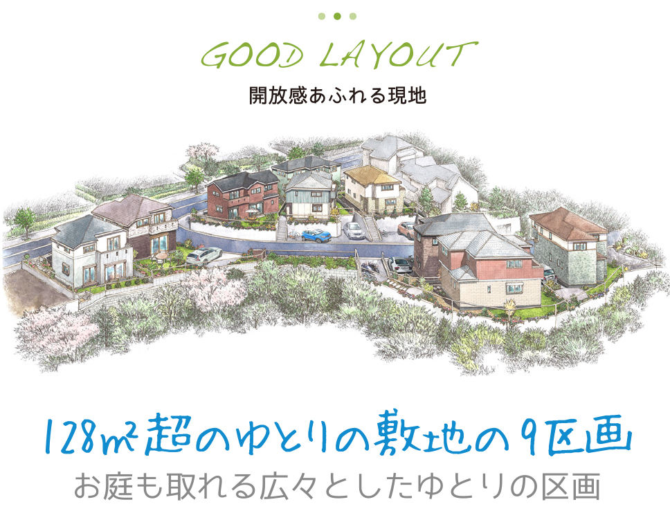 開放感あふれる現地 開放感あふれる現地