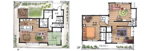 希望の間取りをつくれる セミオーダー住宅 横浜建物