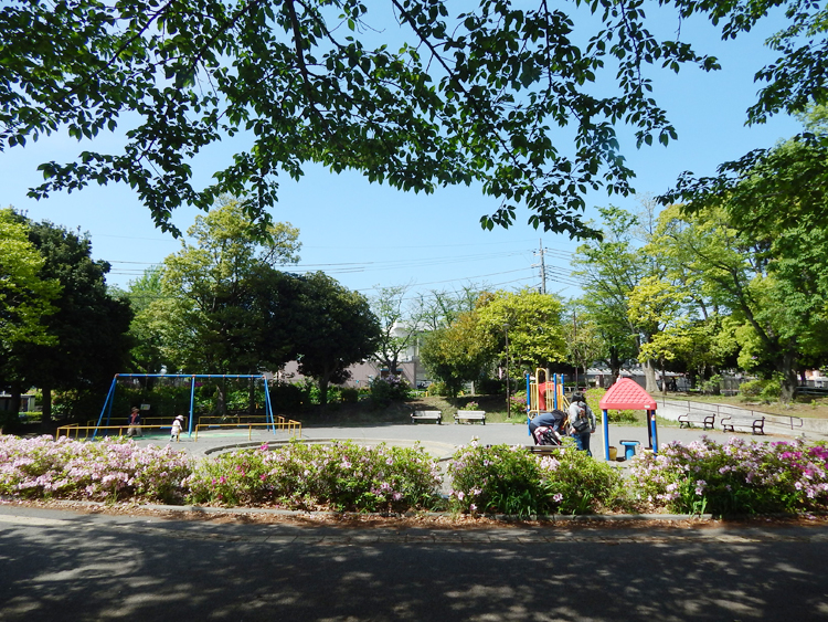 横浜市泉区 しらゆり公園 遊具広場