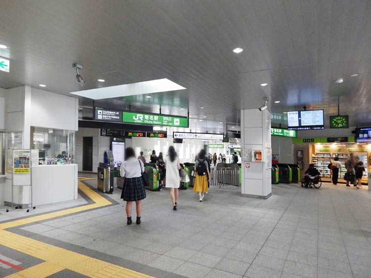 JR横浜線 菊名駅 改札口